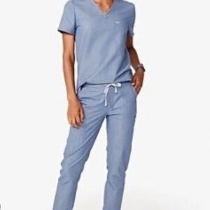 Figs Heather Indigo Scrubs